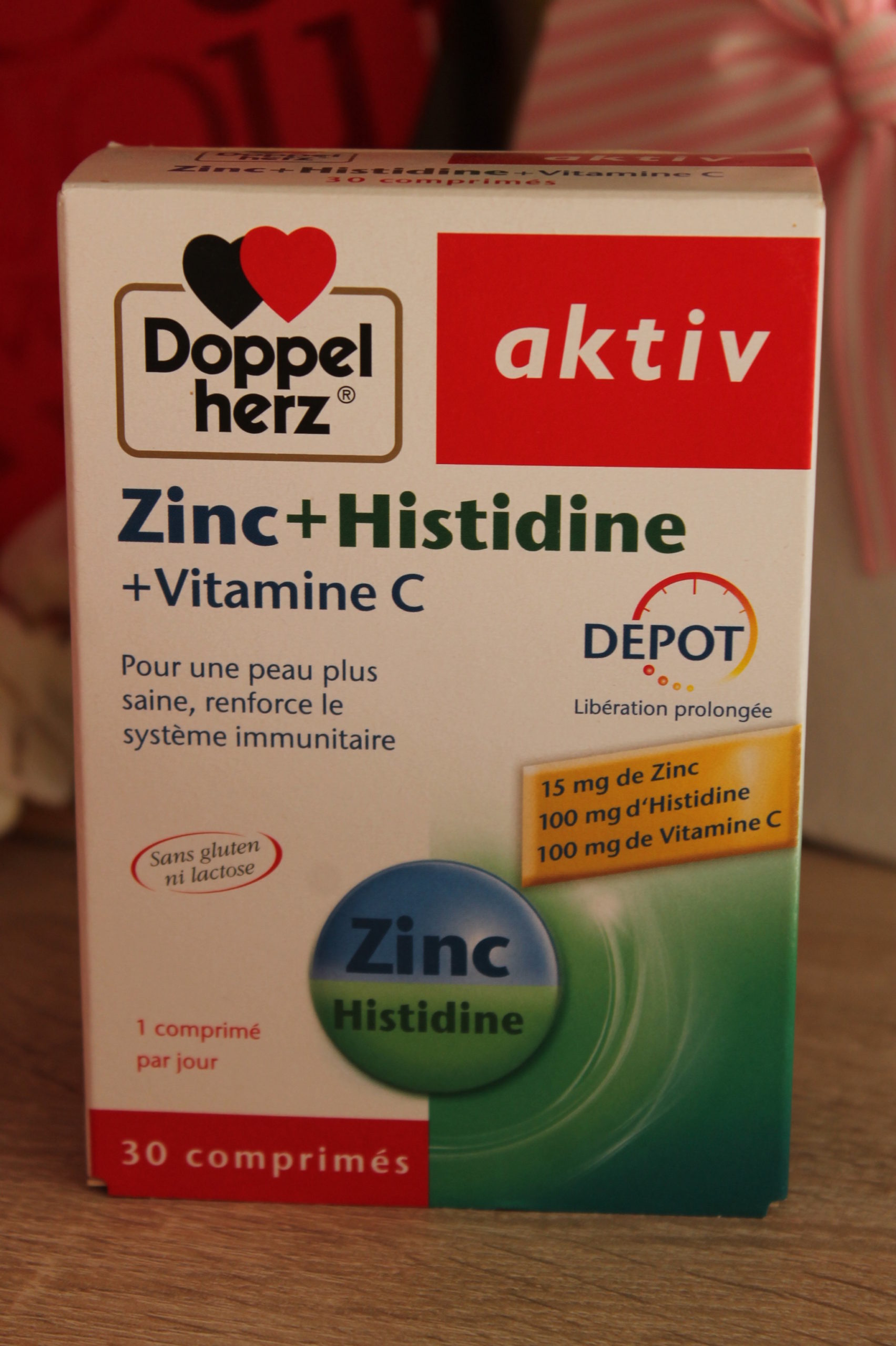 AKTIV ZINC+HISTIDINE+VIT C
